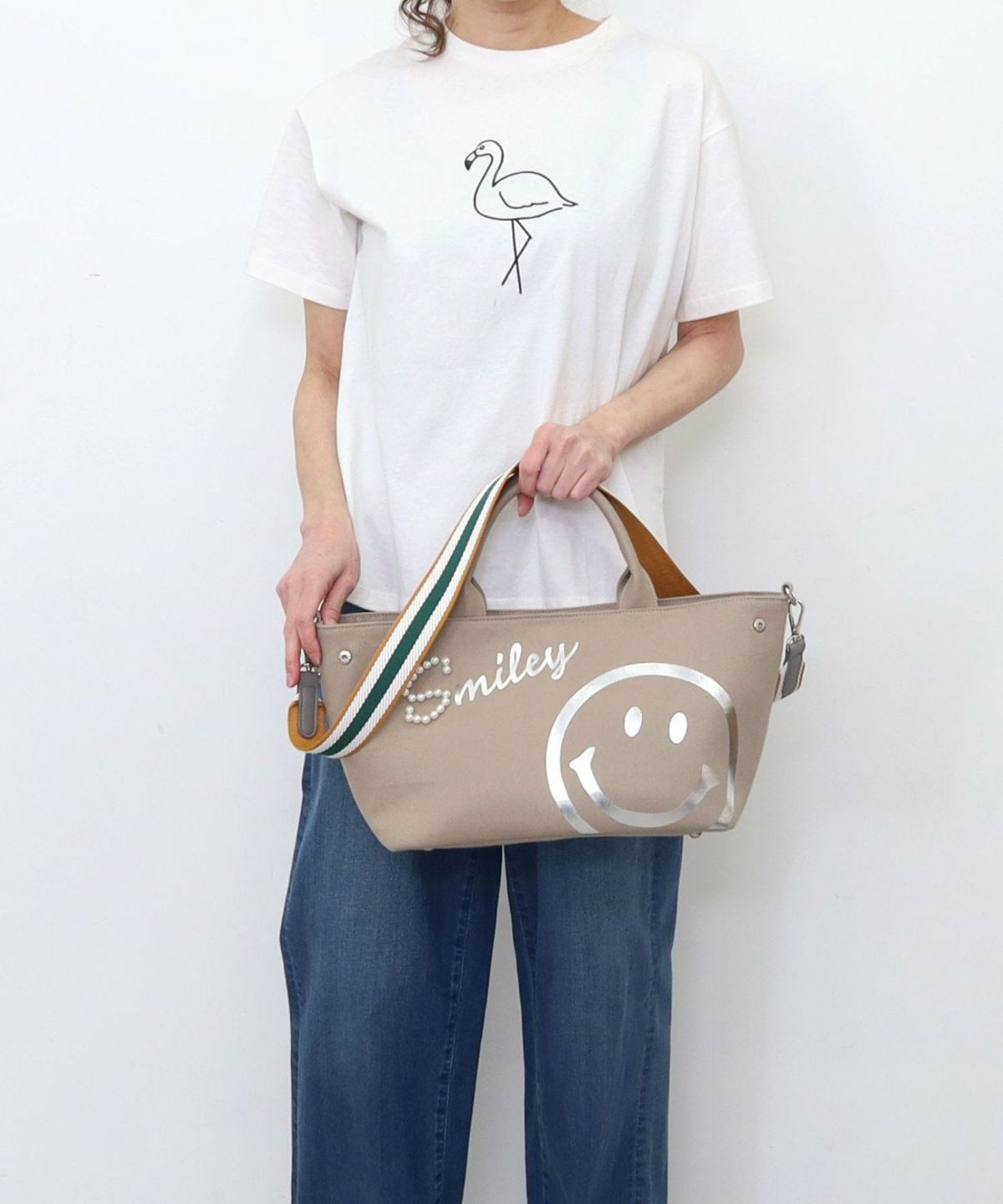 【COO SPECIAL WEEK】 SMILEY 帆布 2WAY 托特包